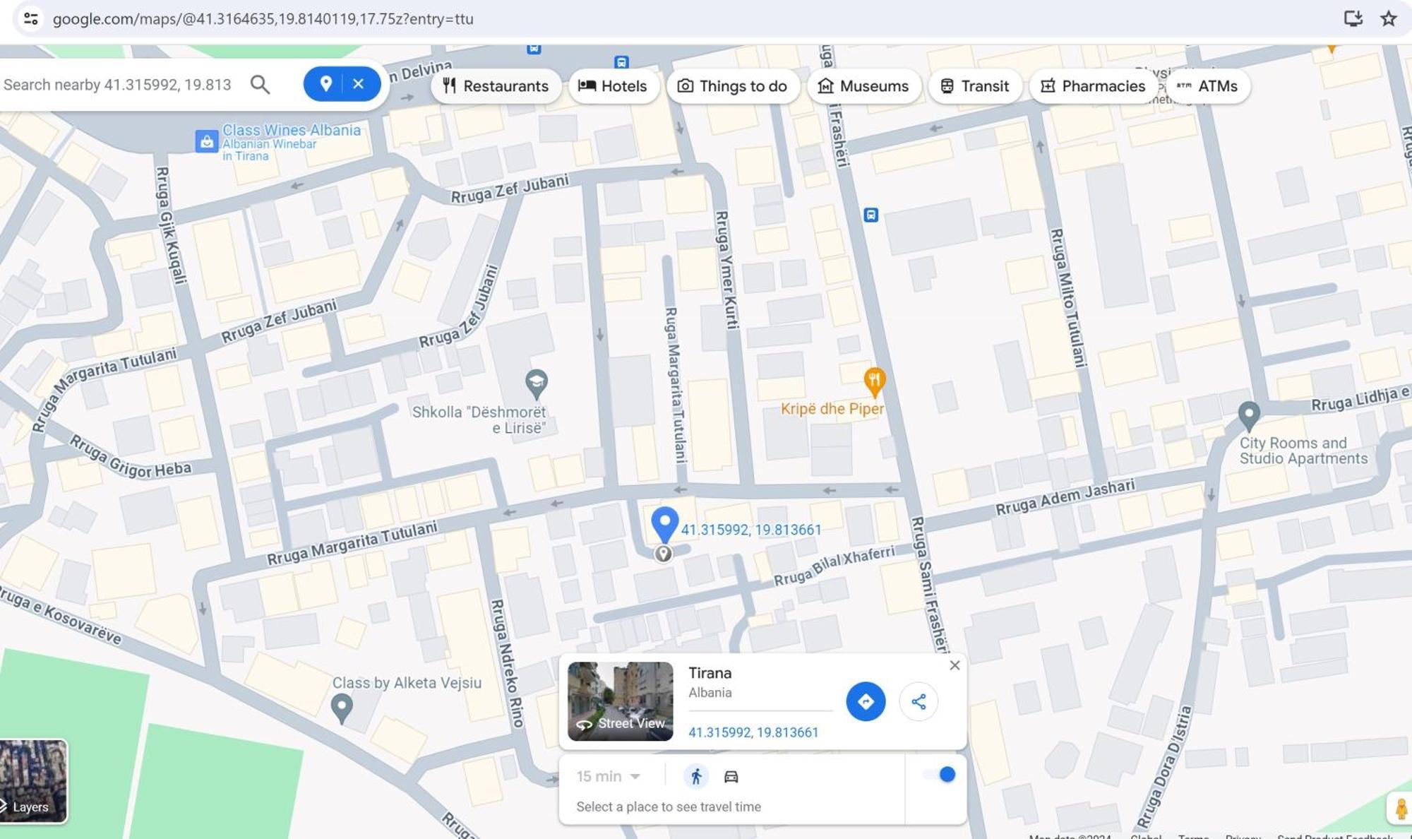 Block Inn Apartments Тирана Экстерьер фото